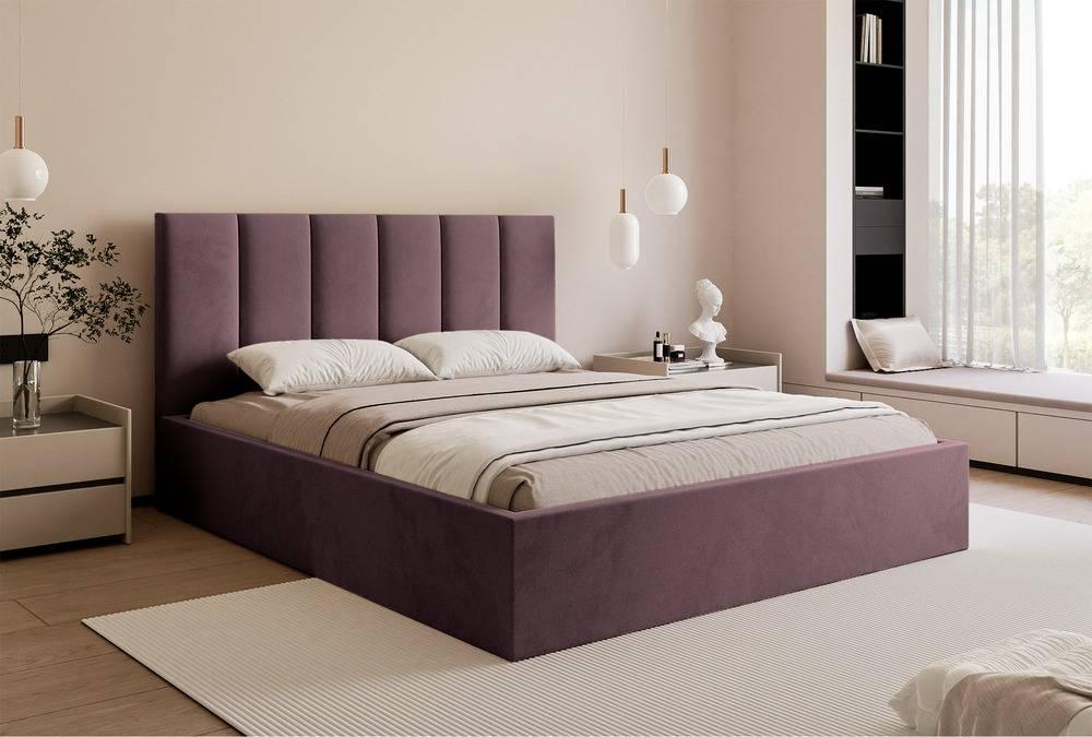 NADUVI Collection Bedframe Carolina met opbergvak velvet 140x200
