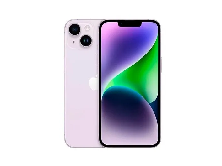 Apple iPhone 14 - 5G smartphone - dual-SIM / Intern hukommelse 128 GB - OLED-skærm - 6.1