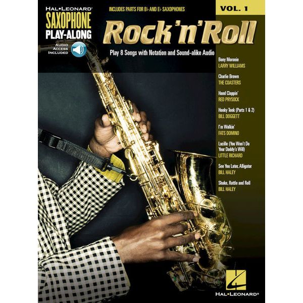 Hal Leonard Sax Play-Along: Rock 'n' Roll