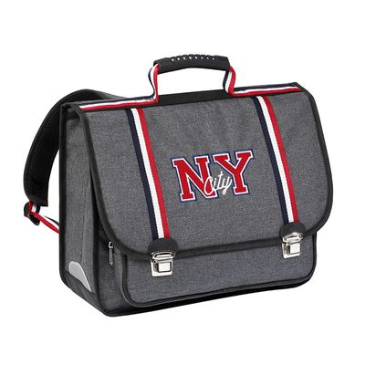 Cartable New-York City 38 cm - 2 compartiments - Exclusivité Bureau Vallée - Viquel
