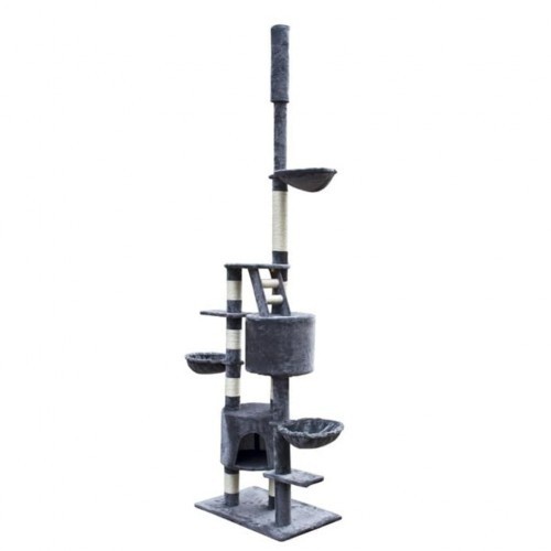 Arranhador XL para gatos, cinza