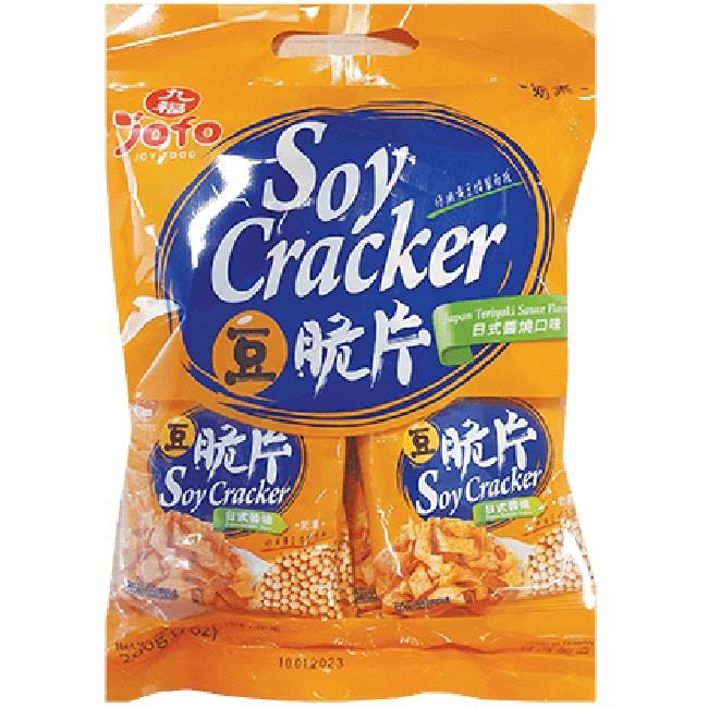 Nice Choice Soja Crackers Japanse Teriyaki Saus Smaak 200g