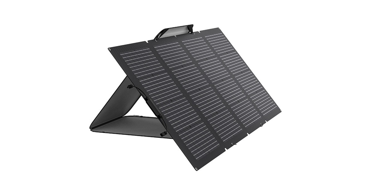EcoFlow220W Bifaciaal zonnepaneel