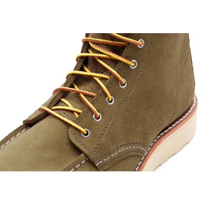 Damen Moc Boot Rauleder, Oliv
