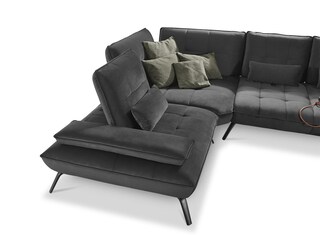 vito Ecksofa TICONA L Riviera grau