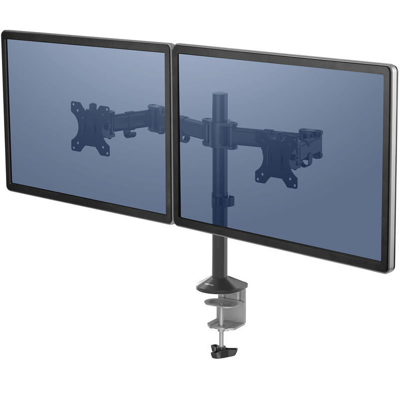 Fellowes Doppel-Monitorarm Reflex, schwarz