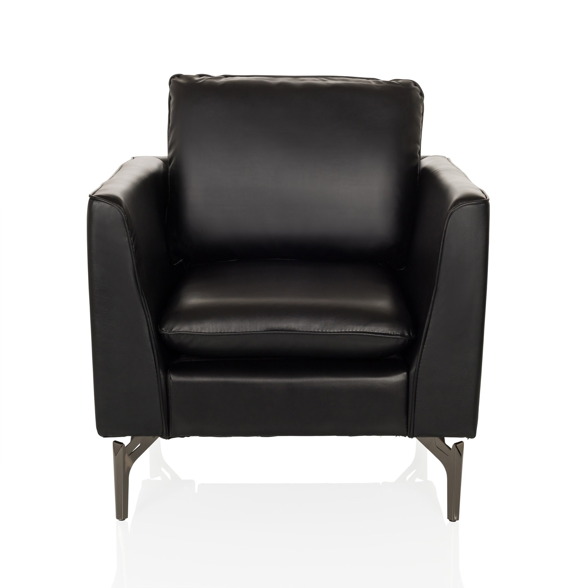 Loungesessel BAVERO Kunstleder mit Armlehnen hjh OFFICE