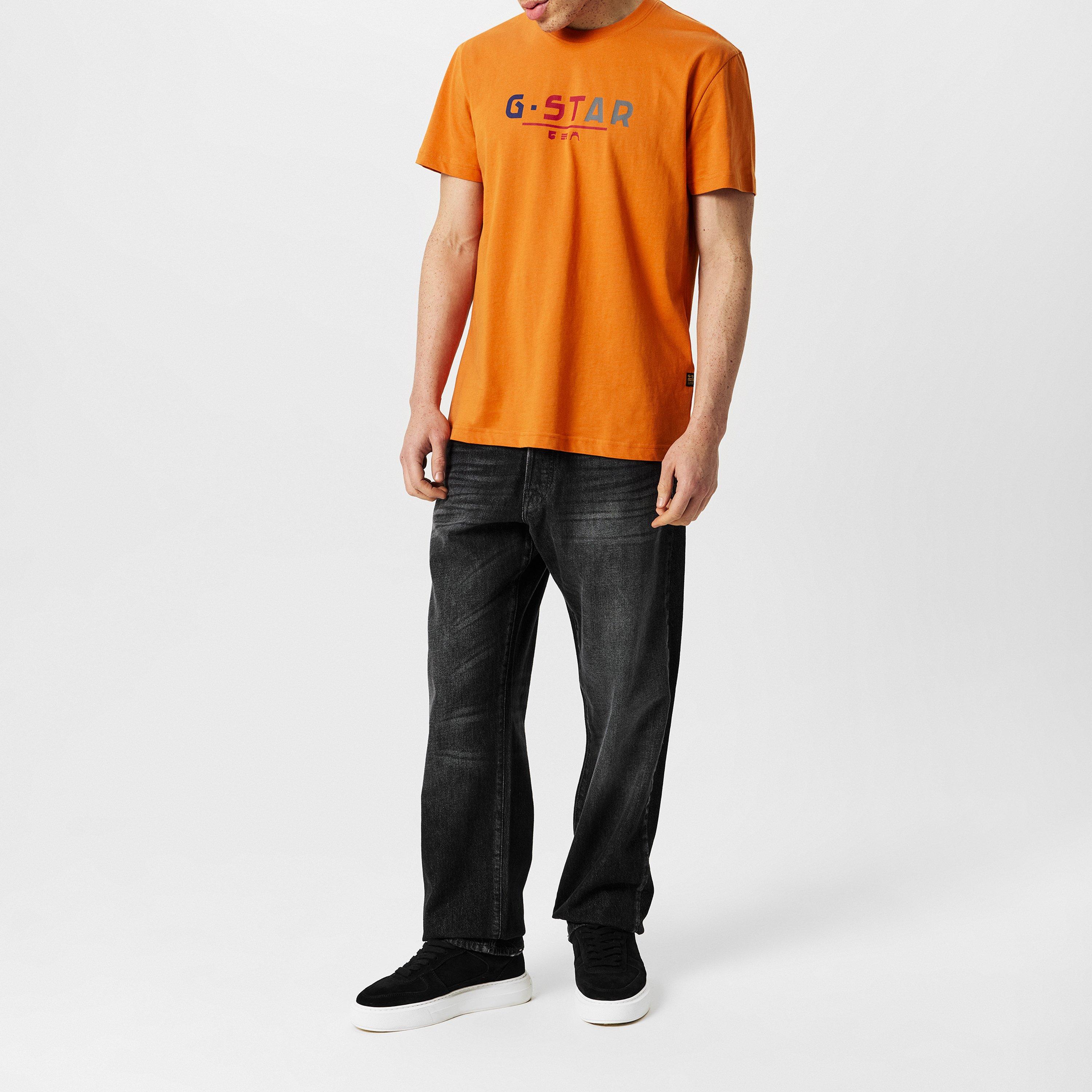 G Star Multi Logo Graphic T Shirt