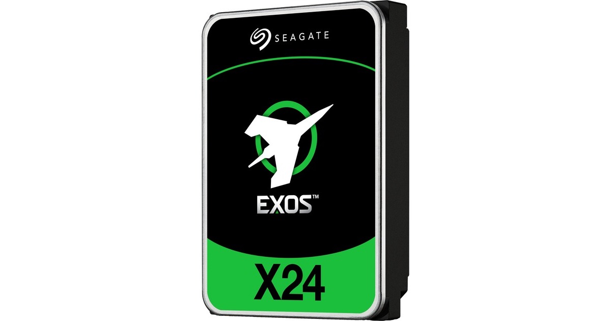 SeagateExos X24 24 TB harde schijf  (ST24000NM002H, SATA/600, 24/7)