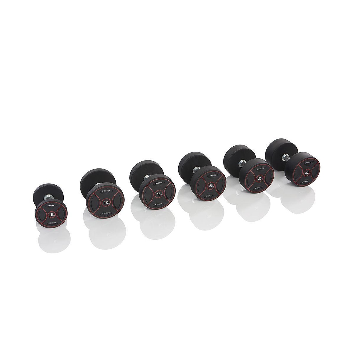 Gymstick Pro PU Dumbbells 10 kg