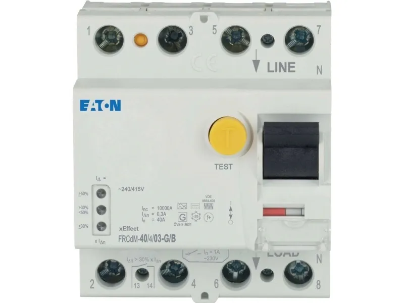 Eaton FRCDM-40/4/03-G/B, Reststrøm enhed, 10000 A, IP20