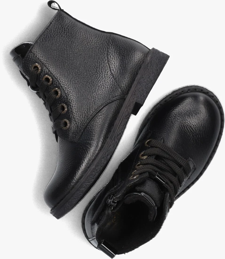 APPLES & PEARS zwarte apples & pears veterboots b0010526