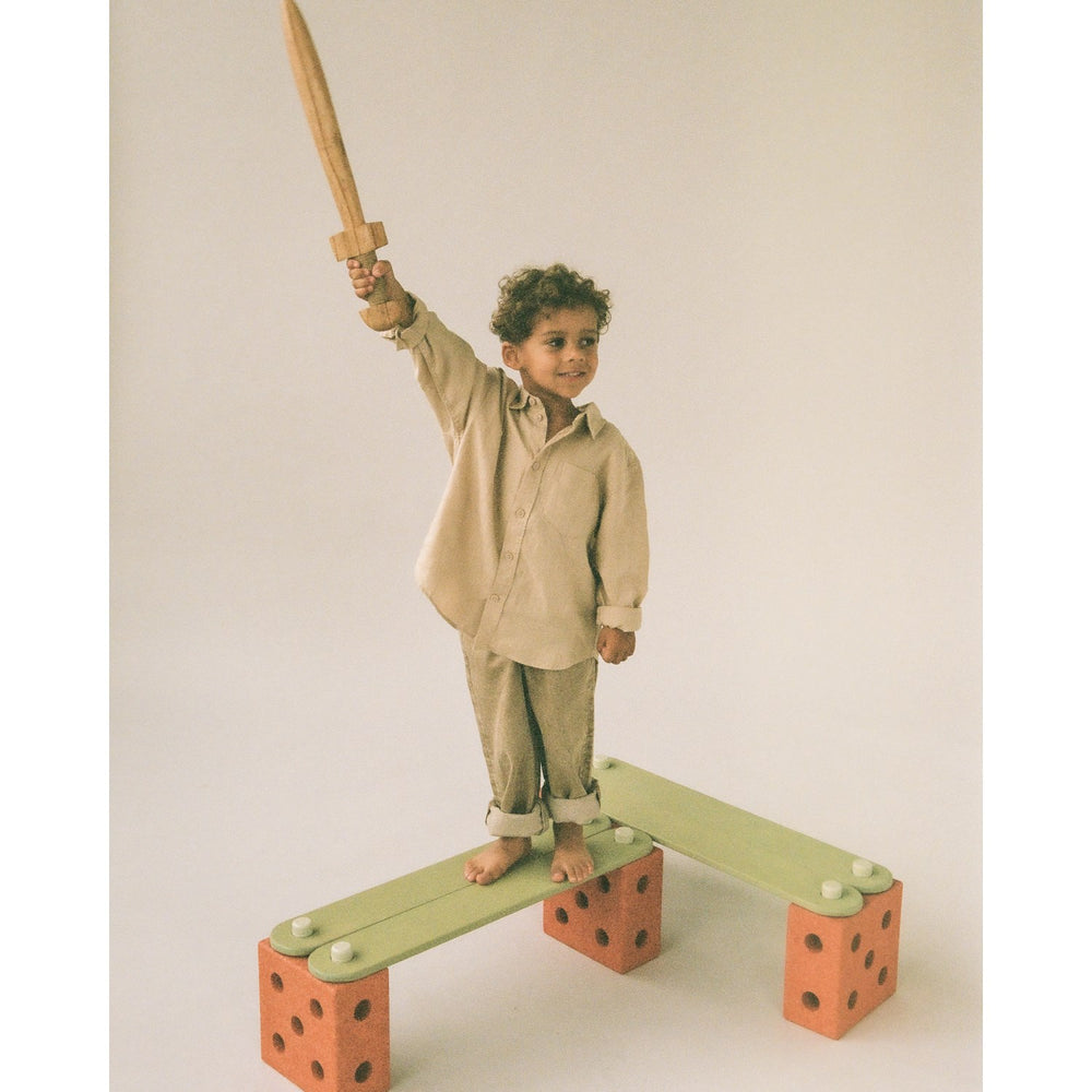 Køb MODU Balancebane Burnt Orange / Dusty Green | Luksusbaby
