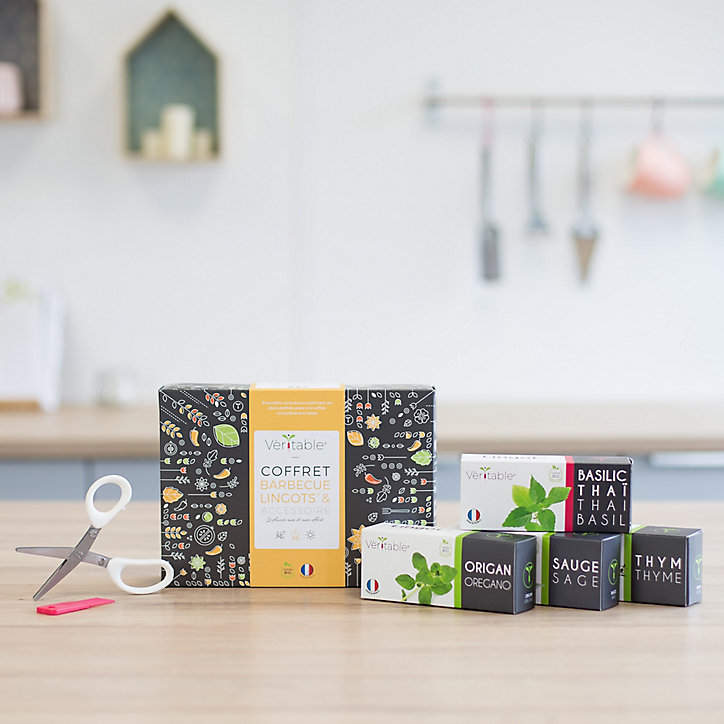 Coffret de Lingot® et Accessoire Spécial Barbecue pour potager Véritable®