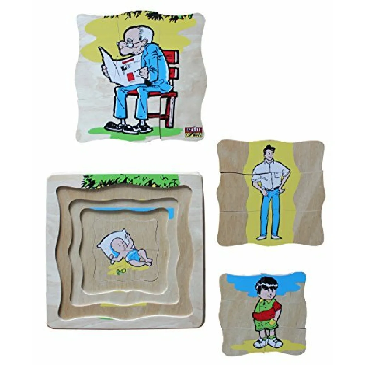 Bsm Edufun Puzzle - Grand Papa