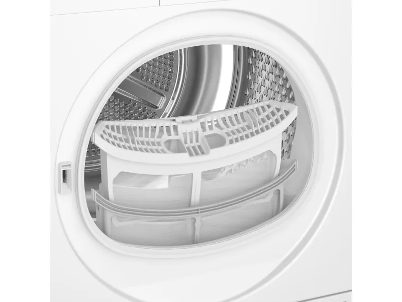 Beko DS8433GX0 - Tørremaskine - bredde: 59.7 cm - dybde: 56.8 cm - højde: 84.6 cm - frontbetjening - hvid