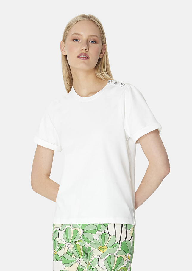 T-Shirt Tampablanc en jersey