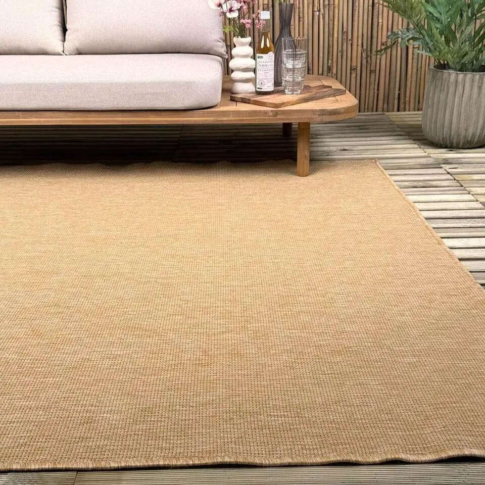 Interieur05 buitenkleed geel/okergeel Tone - 340 x 240 cm