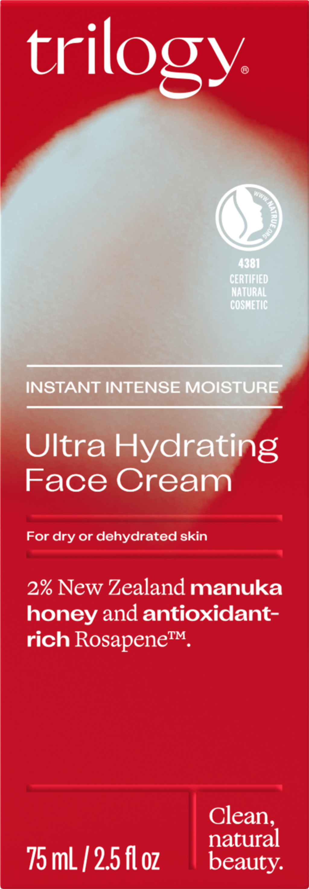 trilogy  Ultra Hydrating Face Cream, 75 ml