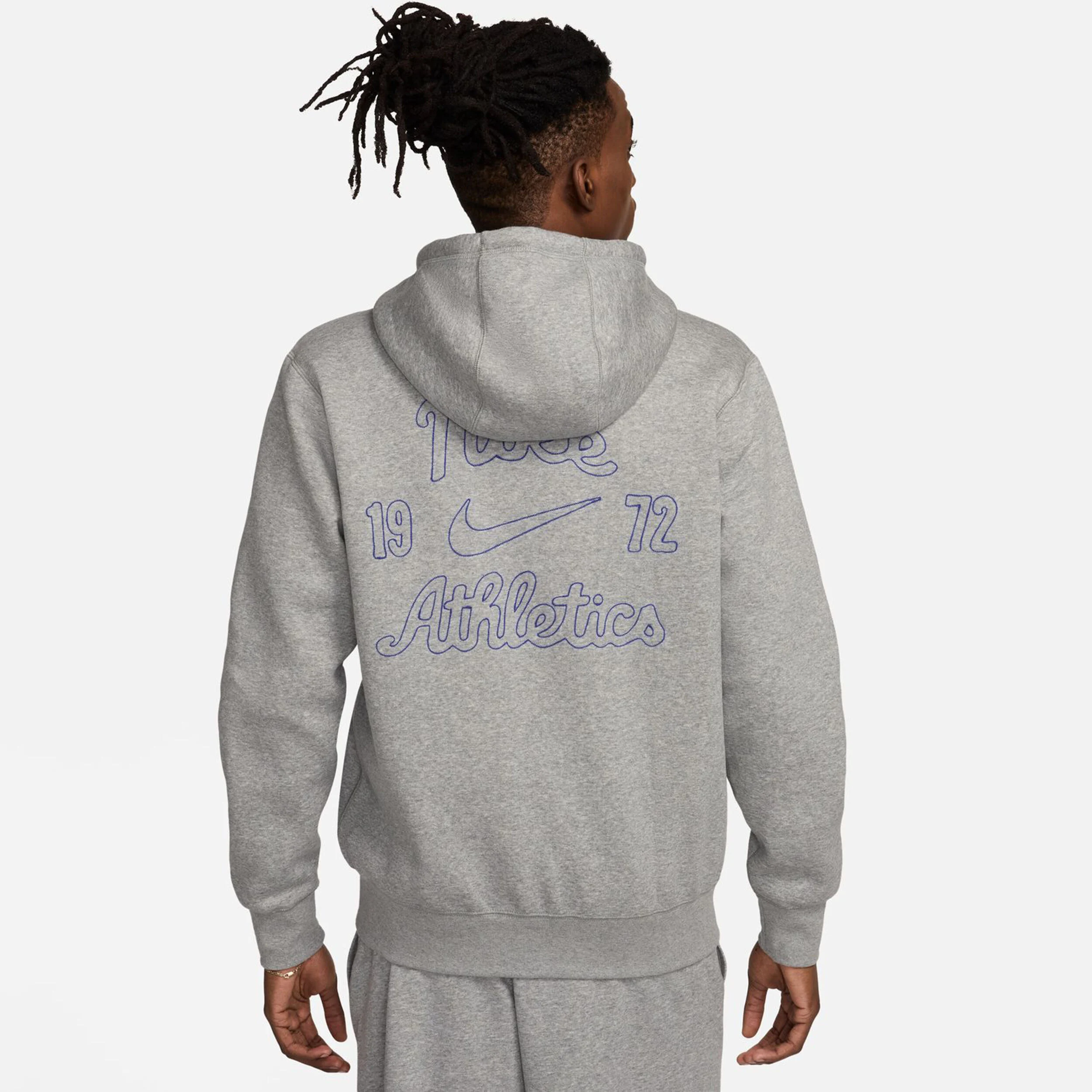 Nike Club Full Zip Gilet En Coton Hommes - Gris