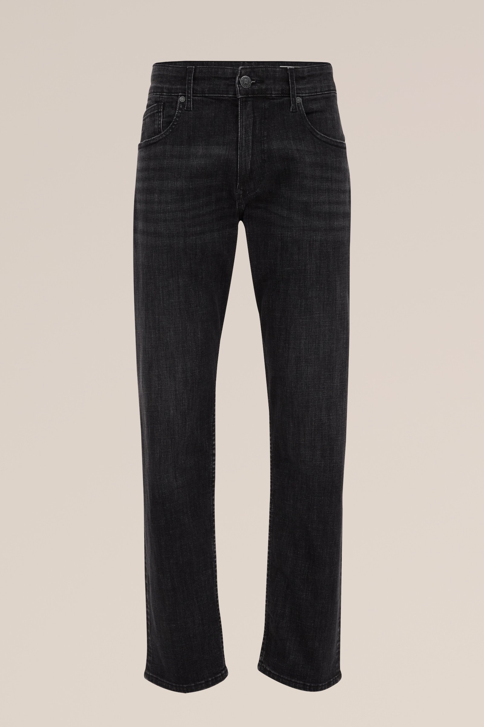 regular fit jeans met medium stretch Blue Ridge Zwart