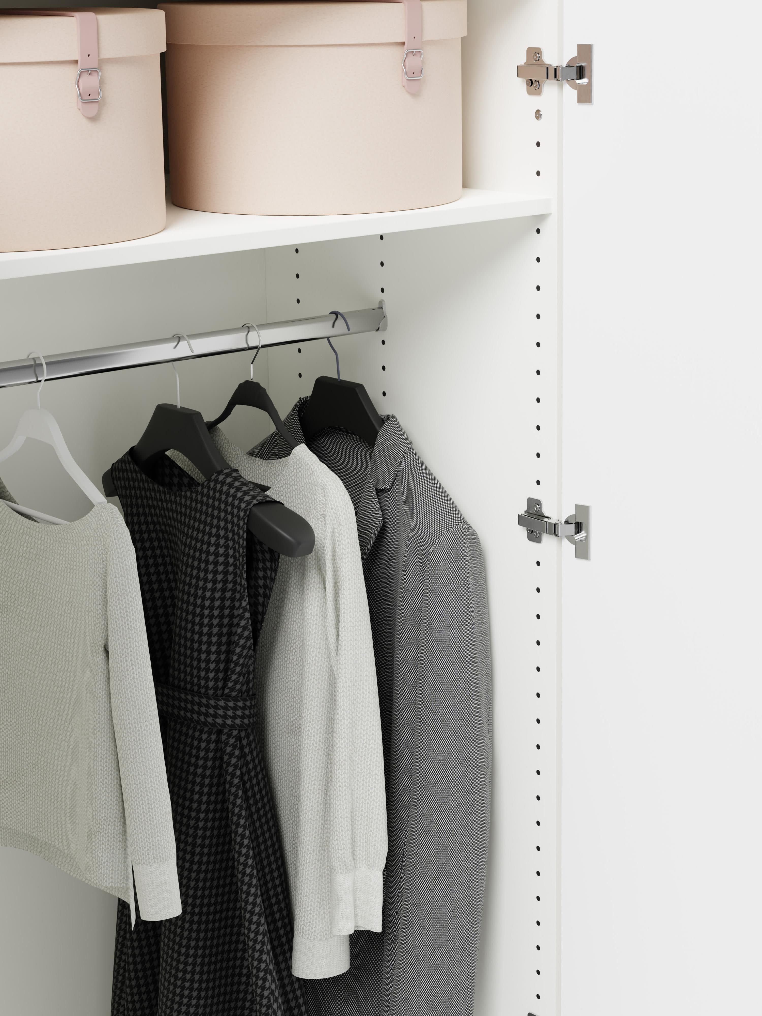 Modulaire draaideurkast Simone, 100 cm breed, diverse varianten