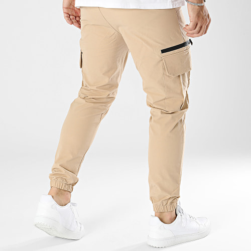 Pantalon Cargo Beige
