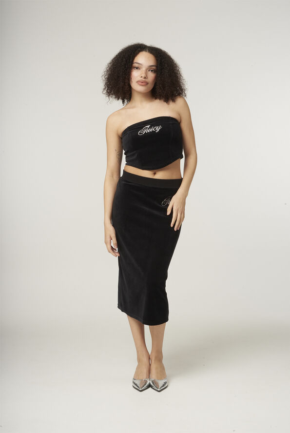 Juicy Couture CVC ROSE COLUMN SKIRT 101