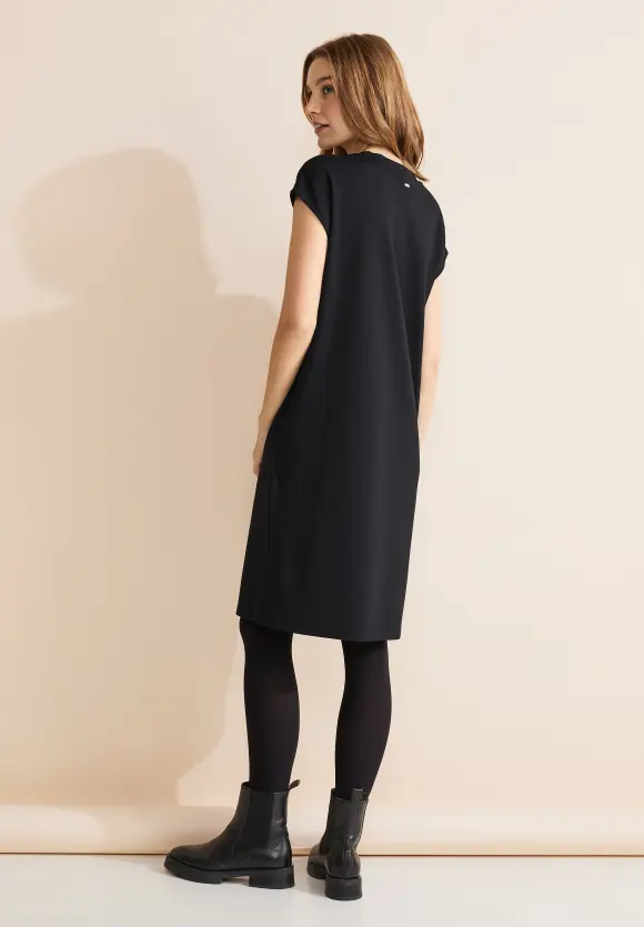 Ärmelloses Kleid - Black