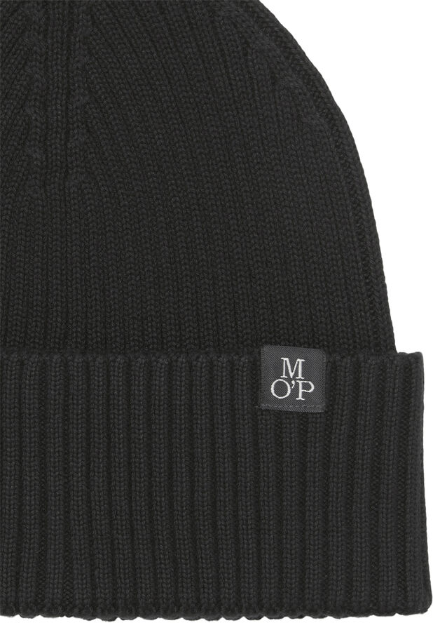 Marc O’Polo Hat, knitted, solid Black