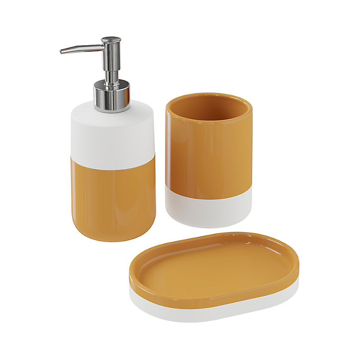 Gobelet Koros blanc et miel GoodHome
