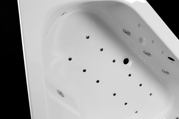 Lambini Designs Venetië Bubbelbad 145x145cm 6 4 2 hydro en 12 aero jets