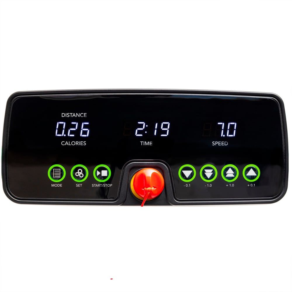 Sport-Knight® Laufband kompakt mit LED-Monitor + 16 Programmen, klappbar