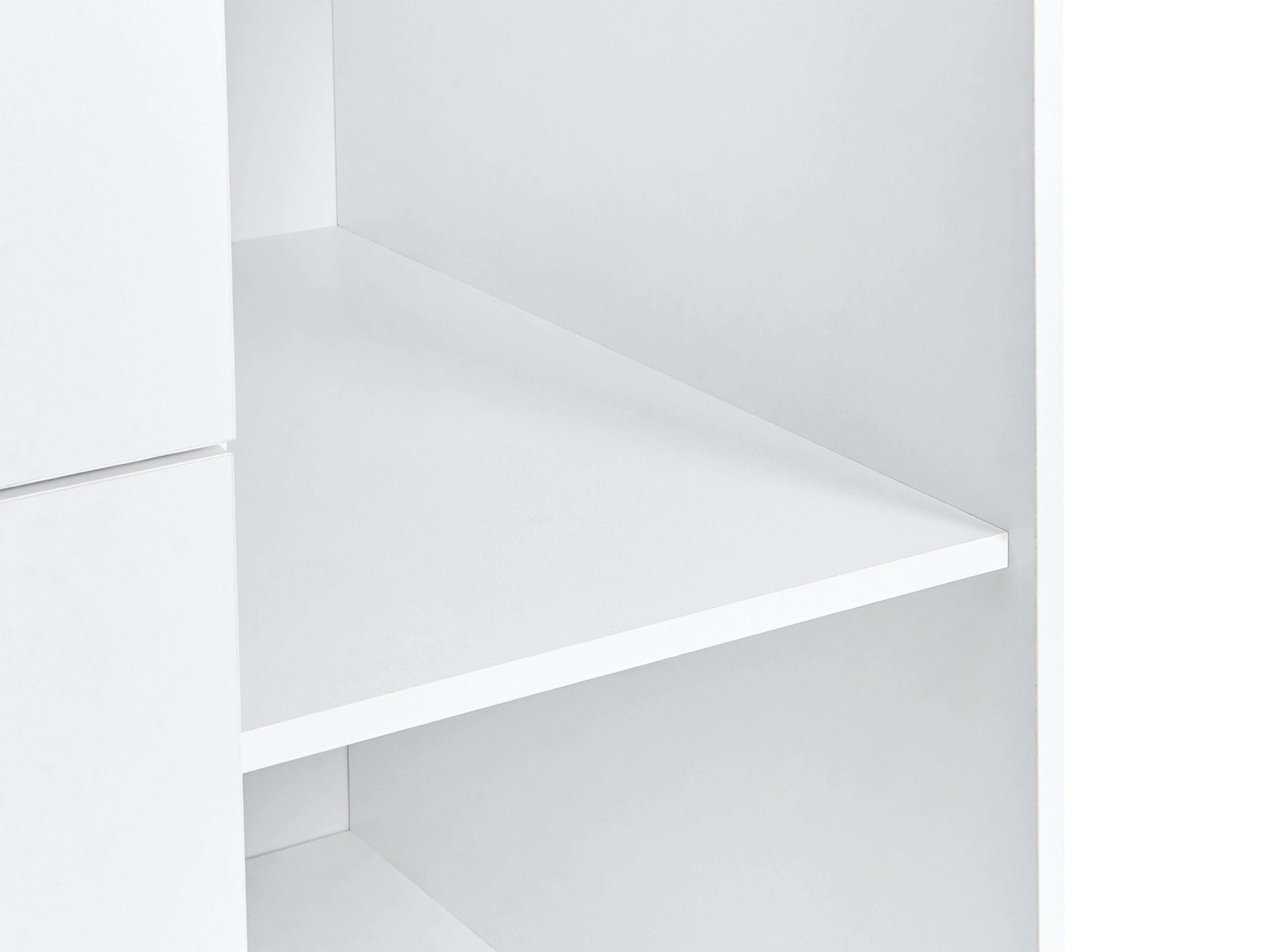 Verstelbaar bureau ASHMORE Wit 165/220 cm 55 cm