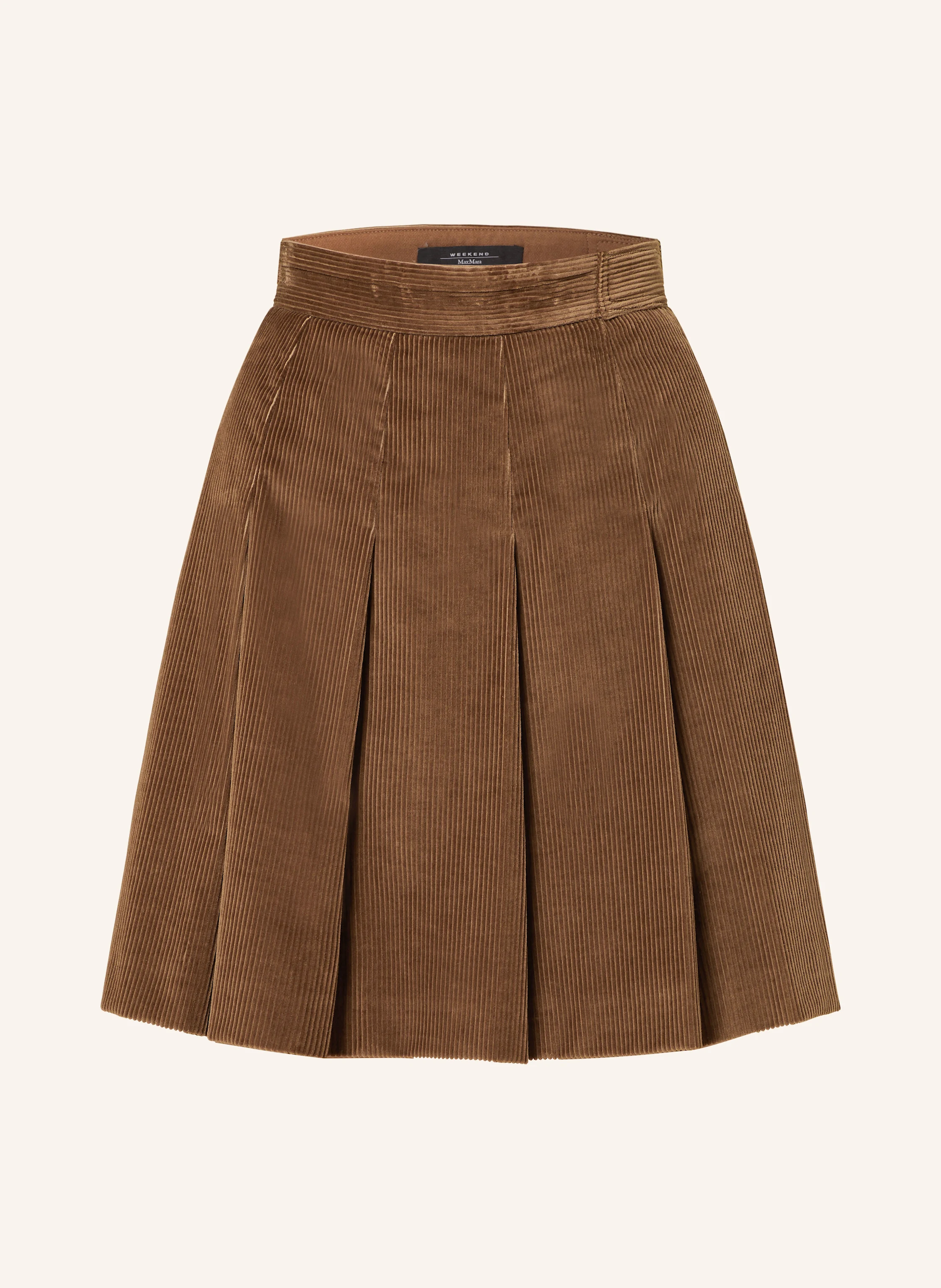 WEEKEND Max Mara Faltenrock ZUCCA aus Cord