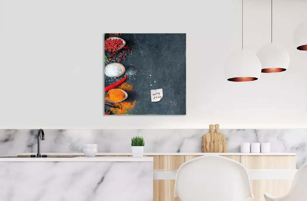 Memo Board 50 x 50 cm Spices III