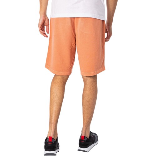 BOSS - Shorts Deportivos Dinezi Rojo