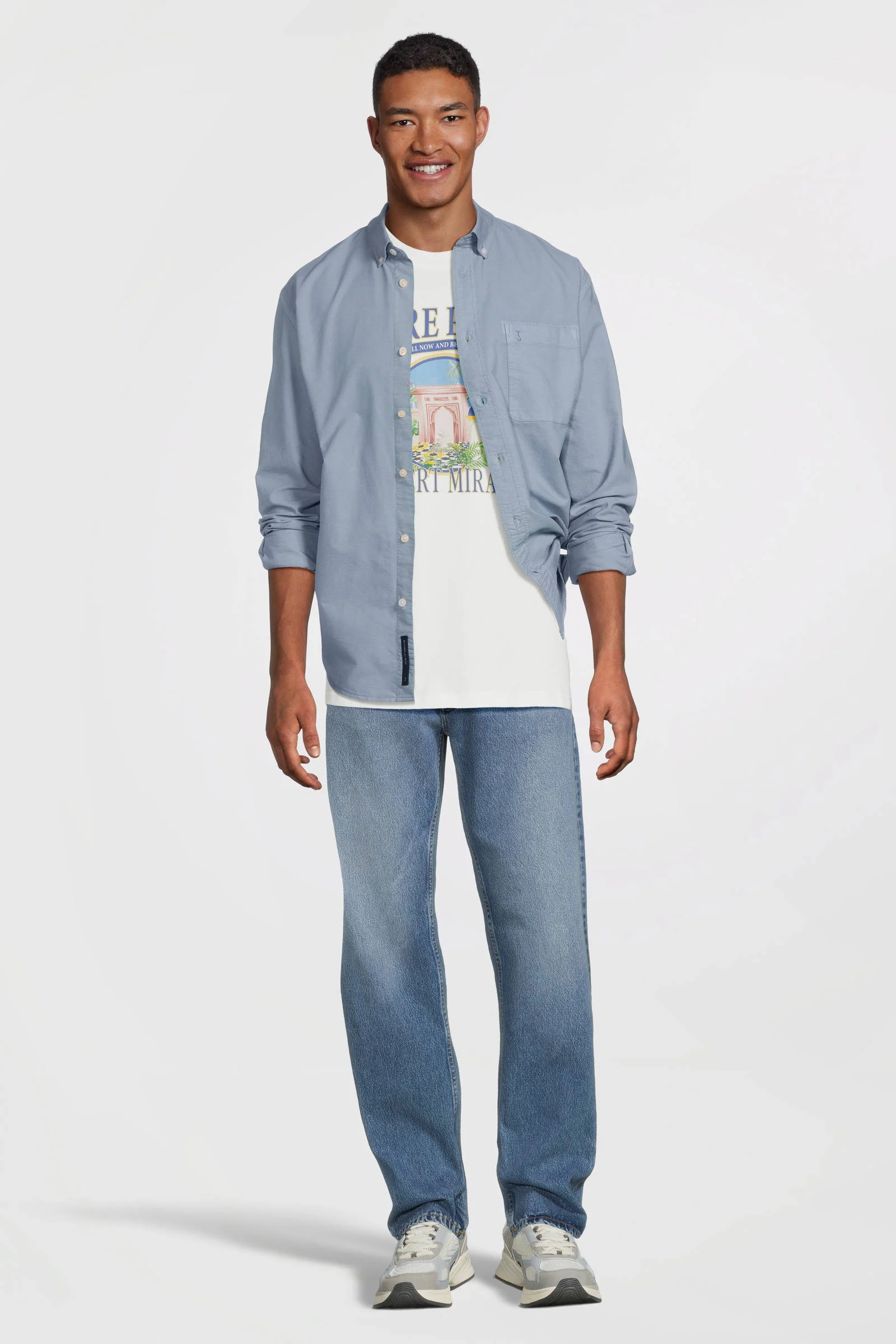 Nudie Jeans regular fit jeans Rad Rufus indigo blues