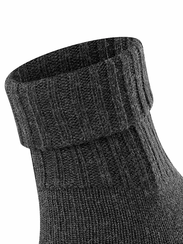 BURLINGTON Damen Socken PLYMOUTH 36-41 anthra mel grau