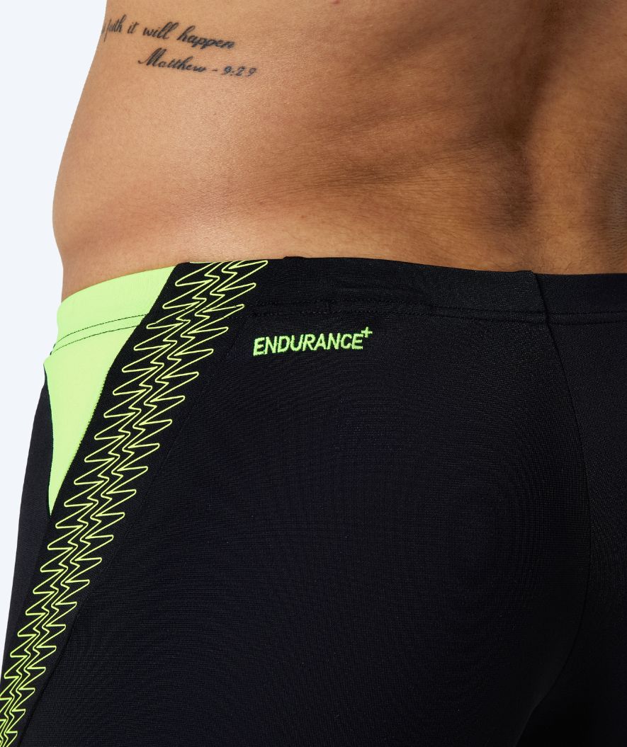Speedo aquashorts til mænd - Hyperboom Splice - Sort/gul