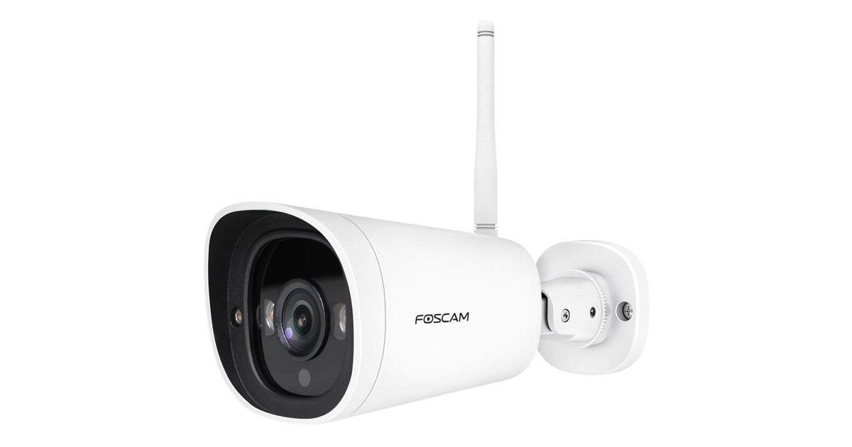 FoscamG4C, 2K Starlight WiFi buiten beveiligingscamera  (Wit)