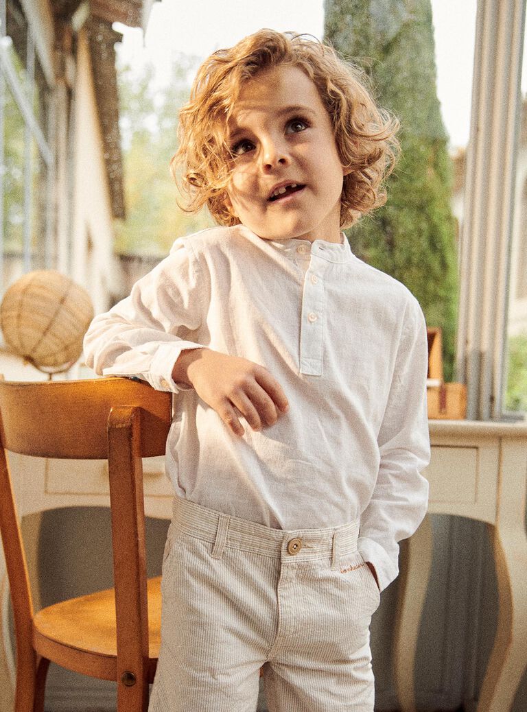 Chemise blanche manches longues