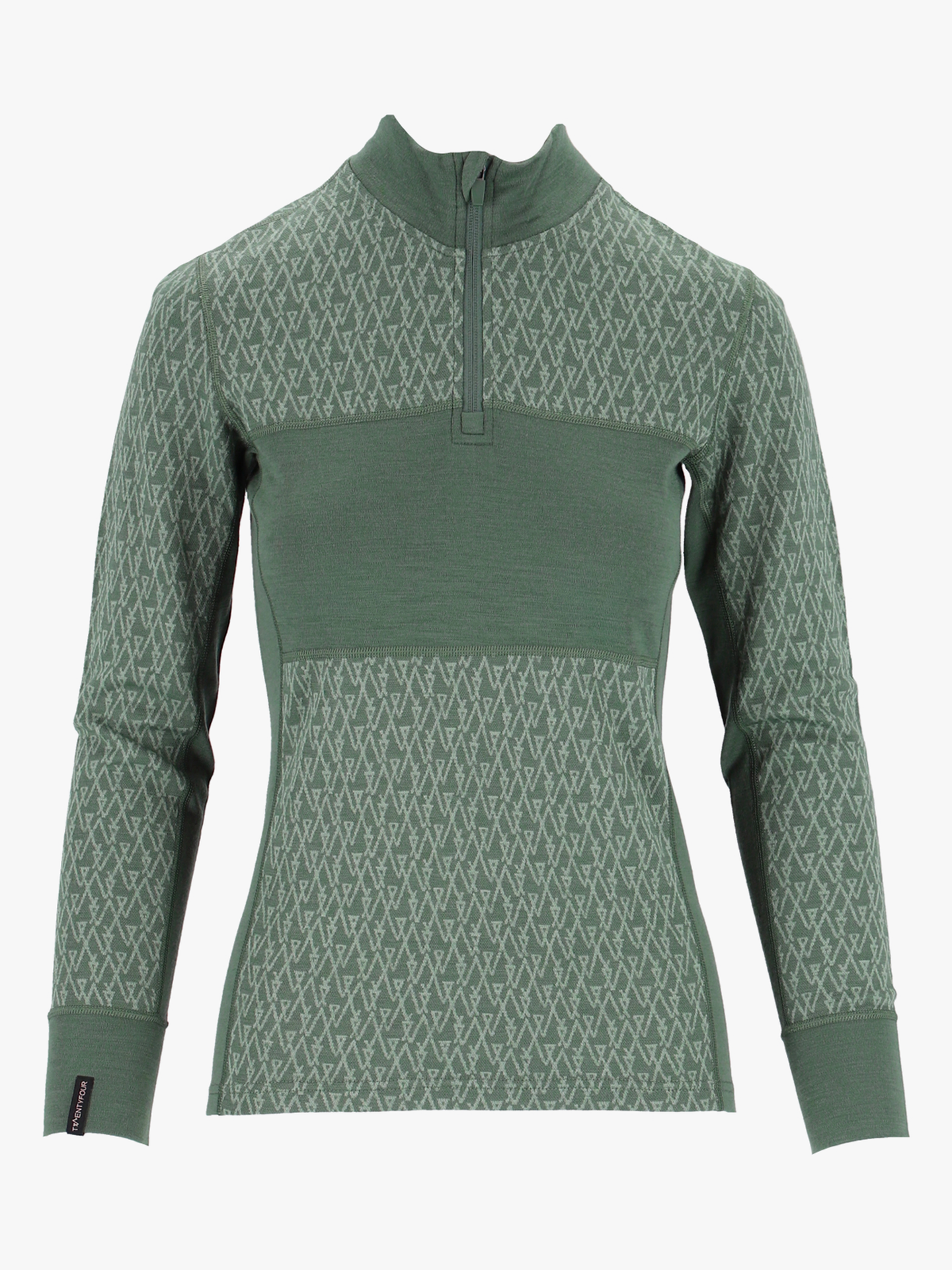Finse Half-Zip Ulltopp