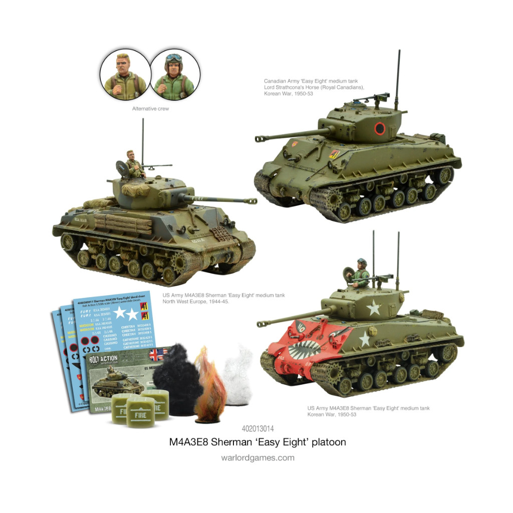 Bolt Action - M4A3E8 Sherman 