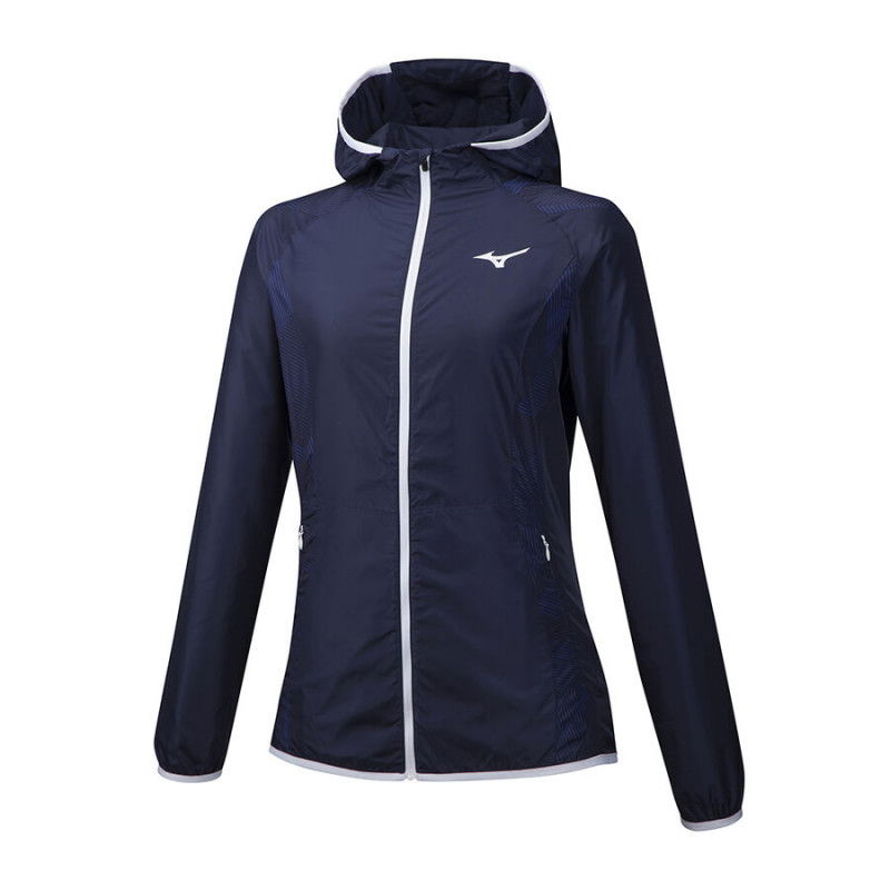 Mizuno Printed Hoody Træningsjakke Dame