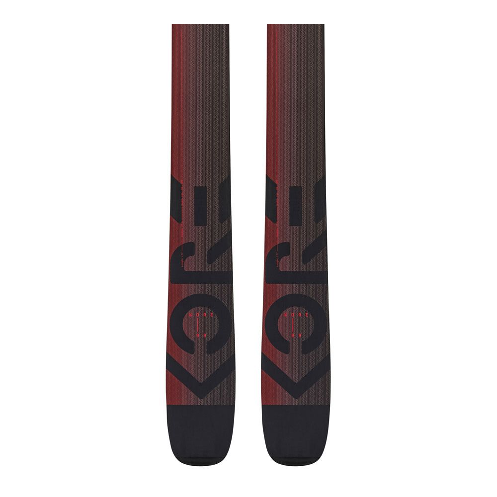 Head KORE 99 - Skis freeride Homme black/red