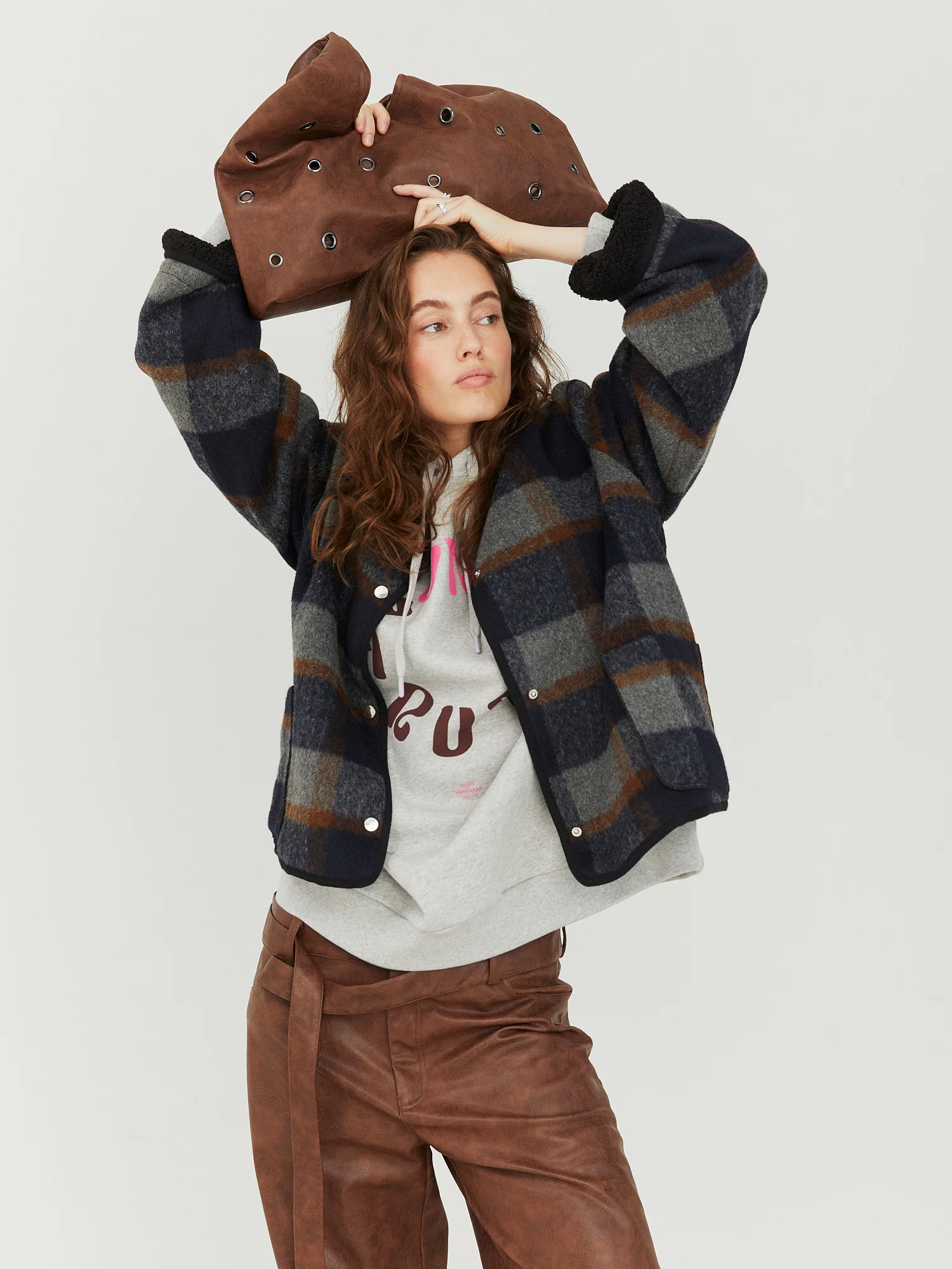 Lollys Laundry  Yarra jakke - Check Print