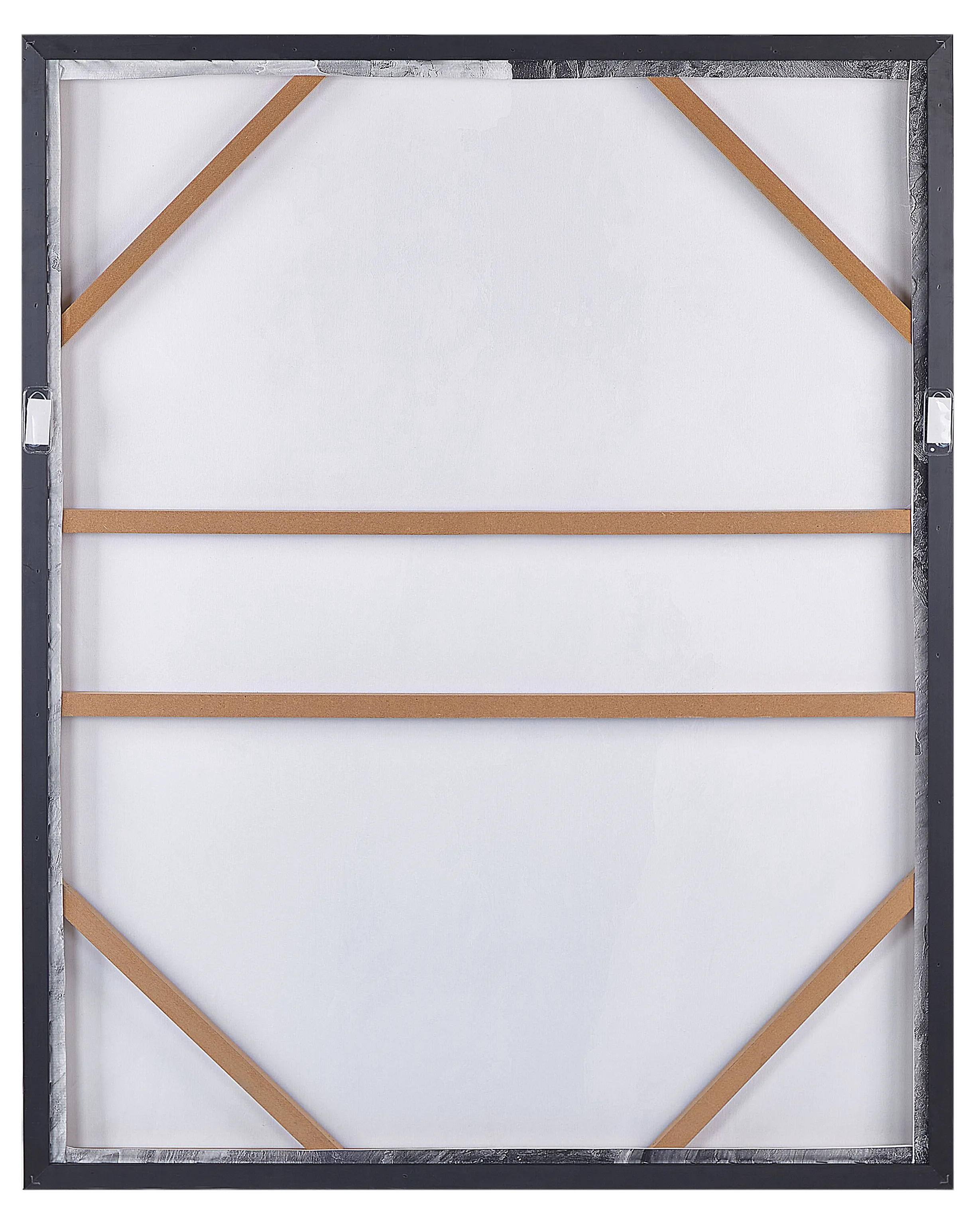 Canvas JESI Abstract motief 83 x 103 cm Grijs
