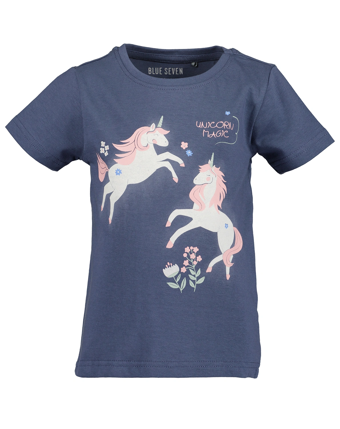 Schlafanzug UNICORN MAGIC kurz in blau