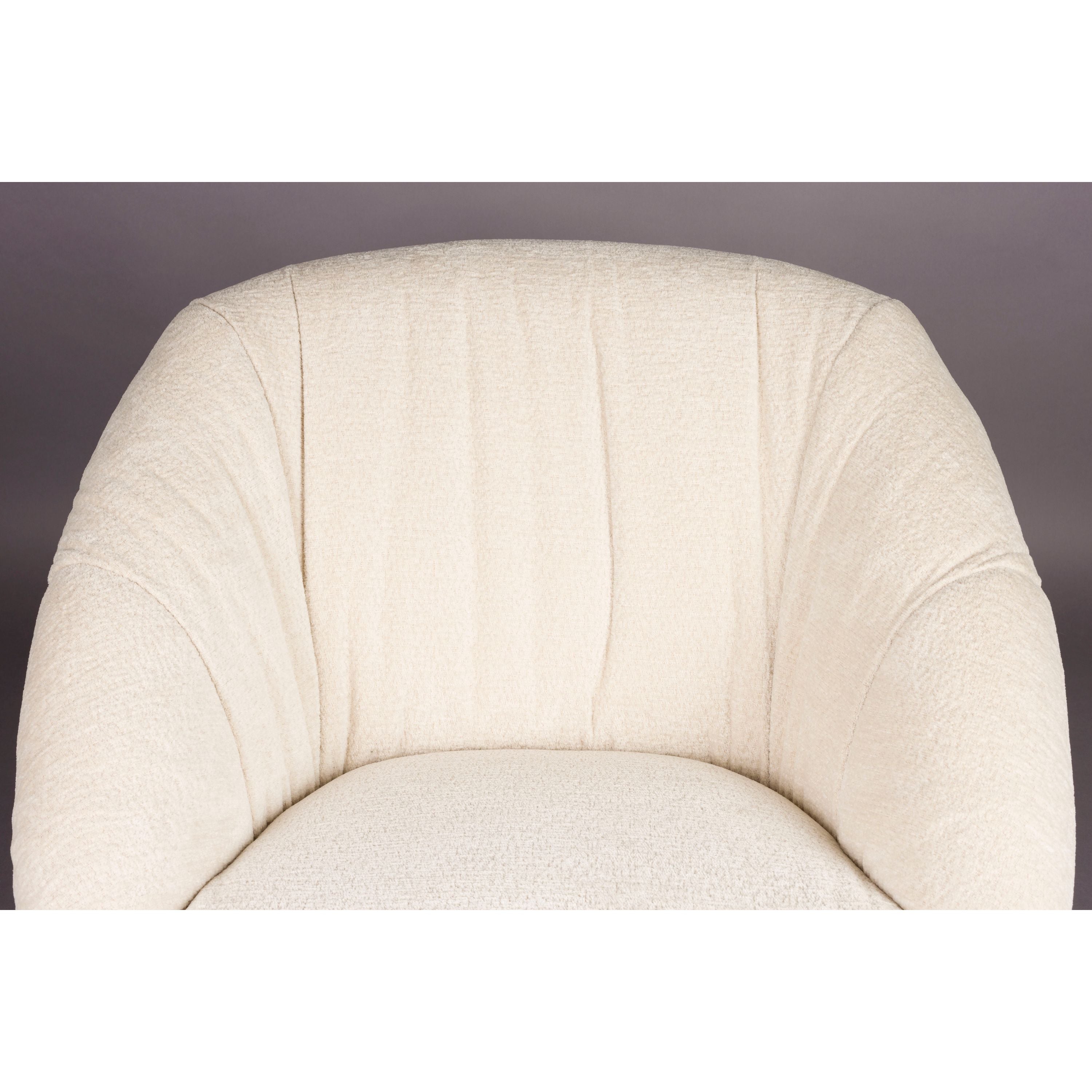 Dutchbone Emilius Fauteuil Beige